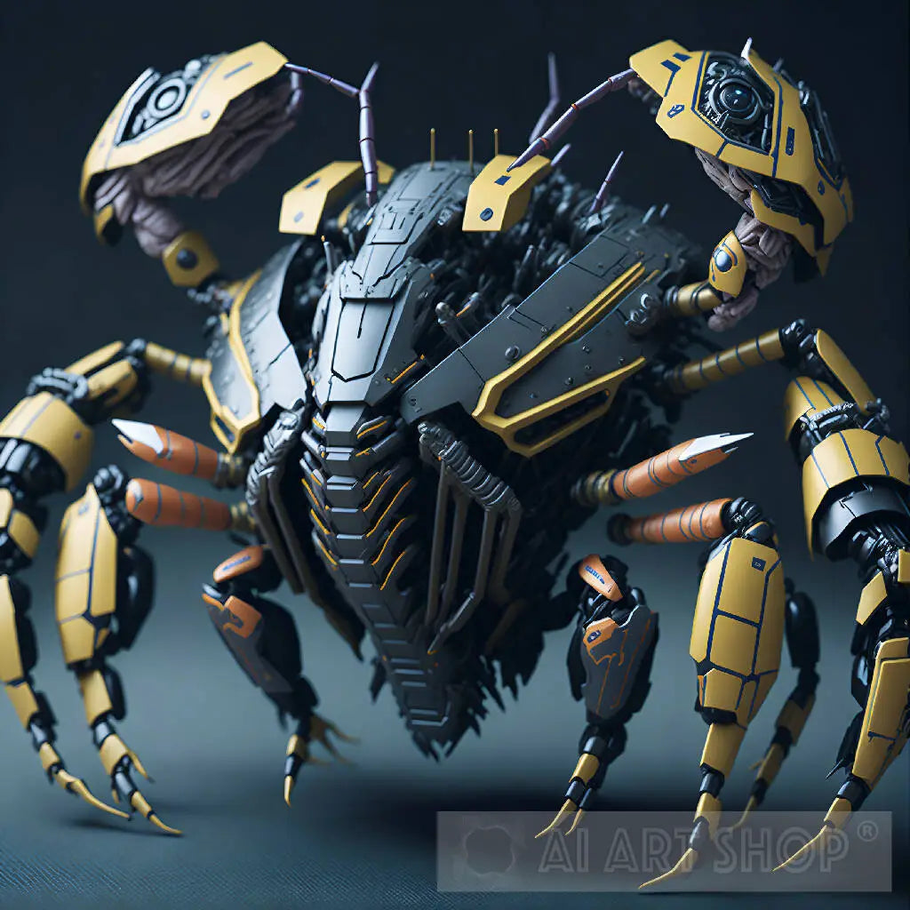 Crab Shell Mech Mechacrab, Transformers, Sci-Fi, Mechanized, Crab, Robotics, Ocean,...