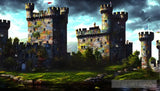 Medieval Castles Castles#1 Landscape Ai Art