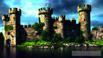 Medieval Castles Castles#5 Landscape Ai Art