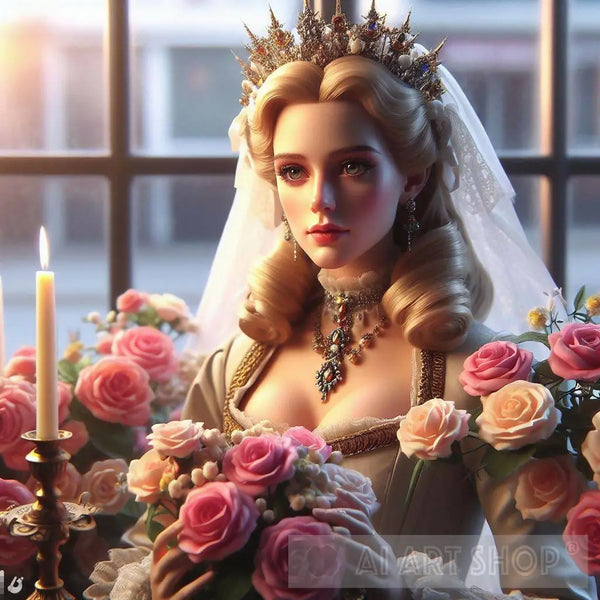 Medieval Fantasy Queen Elizabeth I, the Bride
