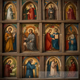 Medieval Painting Art #5 Ai Artwork