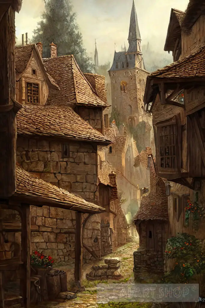 Medieval Village by Future Art