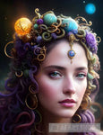 Medusa #02 Portrait Ai Art