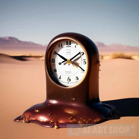 Melting Clock   Melting Clock Abstract Ai Art 962 480x480.webp