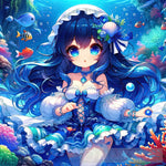 Mermaid In The Water Animal Ai Art