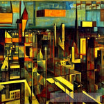 Metropolis Landscape Ai Art