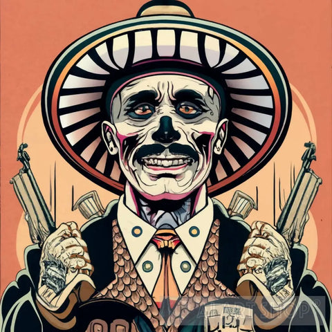 Mexican Gangster Ai Painting