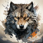 Mighty Wolf Animal Ai Art