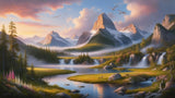 Eternal Serenity: A Majestic Symphony of Nature's Splendor