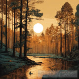 مناظر طبيعيه سياحيه Ai Painting