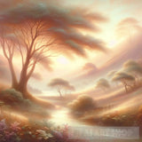 Modern Ai Art - A Dreamy Landscape