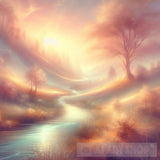 Modern Ai Art - A Dreamy Landscape