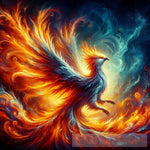 Modern Ai Art - Wildfire Phoenix