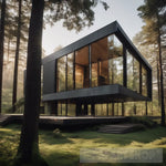 Modern Architecture House In The Middle Of A Forest Ai Artwork