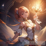 Modern Circus With Magical Performers Portrait Ai Art