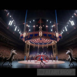 Modern Circus With Magical Performers Portrait Ai Art