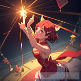 Modern Circus With Magical Performers Portrait Ai Art