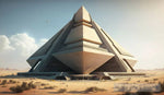 Modern Pyramid Architecture Ai Art