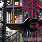 Modern Treehouse Architecture Ai Art