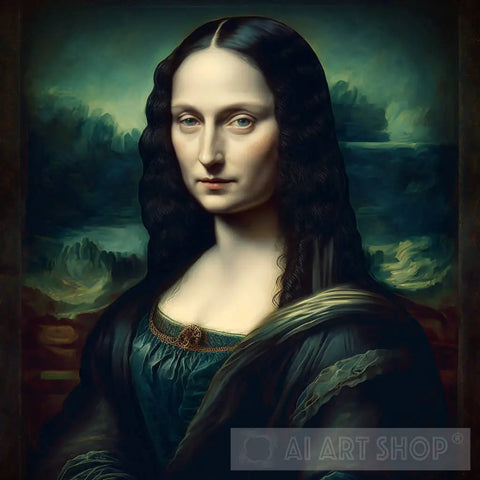 Mona Lisa Ai Painting