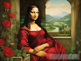 Monalisa Portrait Ai Art