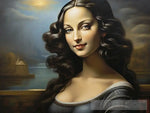 Monalisa Portrait Ai Art