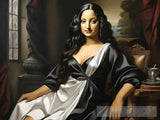 Monalisa Portrait Ai Art