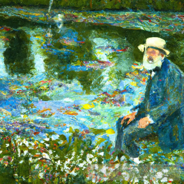 Monet self-portrait