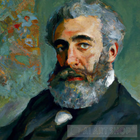 Monet777 Portrait Ai Art