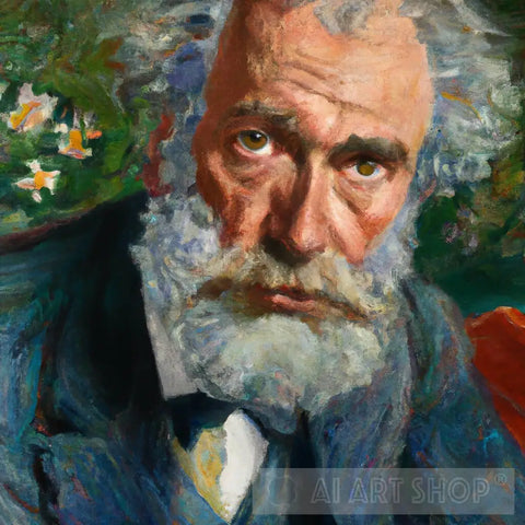 Monet7773 Portrait Ai Art