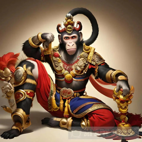 Monkey King Ai Artwork