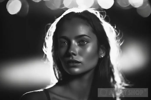 Moonlight Portrait Ai Art