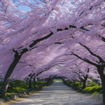 Morning Sakura Painting Landscape Ai Art