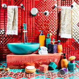 Morocco Bath Decoration With Ladies Working Ai Artwork