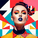 Morocco Bath Decoration With Ladies Working Ai Artwork