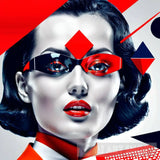 Morocco Bath Decoration With Ladies Working Ai Artwork