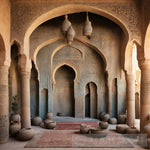 Morrocan Ancient Architecture Ai Artwork