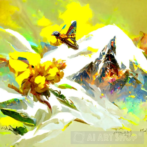 Mountain Fairy Ai Artwork