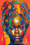 Mpowering African American Women Art - Celebrating Diversity And Culture Ai Painting