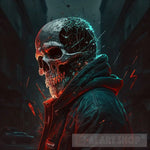 Mr. Skull Head Ai Artwork