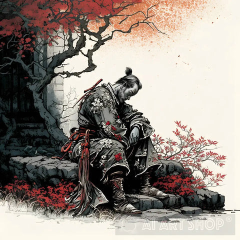 Musa-Ancient Korean Warrior Ai Painting