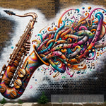 Musical Whispers Street Ai Art