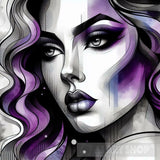 My Color Is Purple 2 Ai Artwork