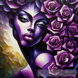 My Color Is Purple 3 Ai Painting