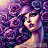 My Color Is Purple 3 Ai Painting