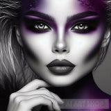 My Color Is Purple Ai Painting