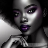 My Color Is Purple Ai Painting