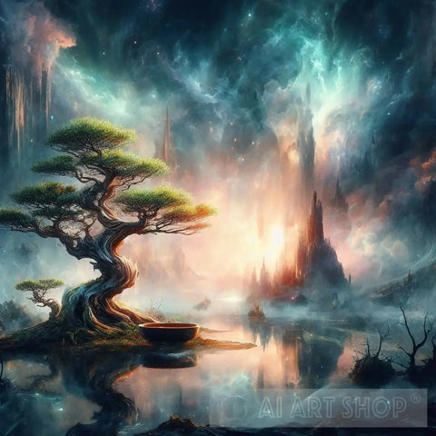 Mystic Landscape 1 Landscape Ai Art