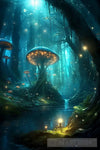 Mystical Forests Abstract Ai Art