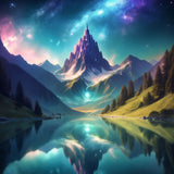 AlbedoBase_XL_A_dreamy_galaxy_reflected_in_a_mountain_lake_ult_0